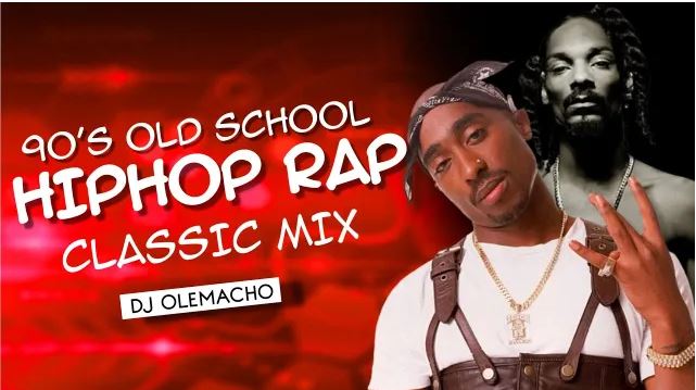 Dj Olemacho – 90’s Hiphop Mix Best of Old School Rap Hit Songs Throwback Hiphop Classics Mix